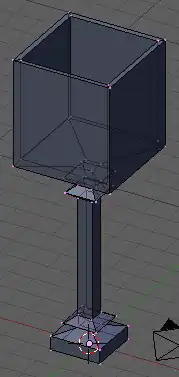 View of the finished basic goblet