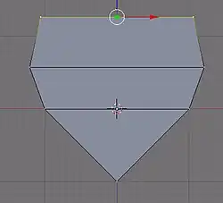 Extrude along the Z-Axis again