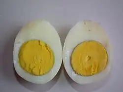 Hard-cooked egg
