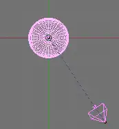 The Camera is looking at the Sphere