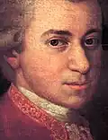 Mozart, composer from Austria