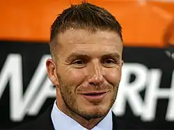David Beckham, footballer from the United Kingdom