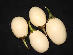 White eggplant