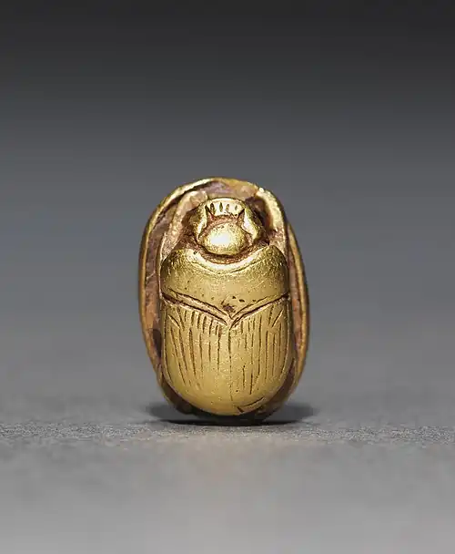 Gold Scarab