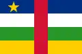Flag of The Central African Republic