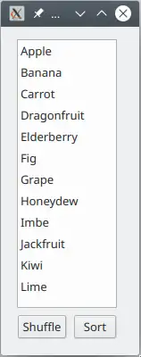 Shuffle and Sort, running