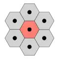 Hexagonal 6 connectivity