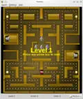 Snapshot of Kapman, a Pacman clone