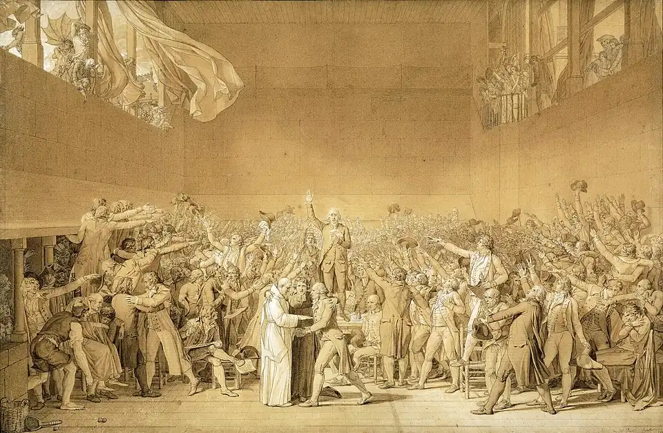 The Oath of the Tennis Court