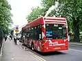 Fuel cell bus exhaust in London