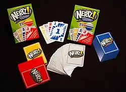 4 decks of nertz llc card game.