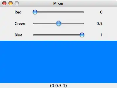 a simple colour mixer