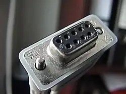 Female DE-9 Serial Connector