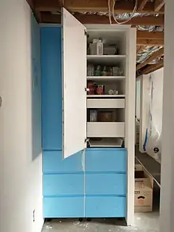 So we mounted them to the interior positions…