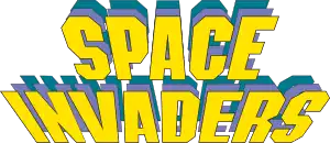 Space Invaders logotype.