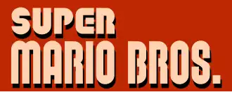 Super Mario Bros. logo.