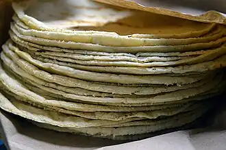 White corn tortillas