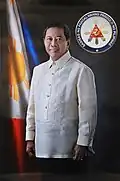 Photographic portrait of Jejomar Binay