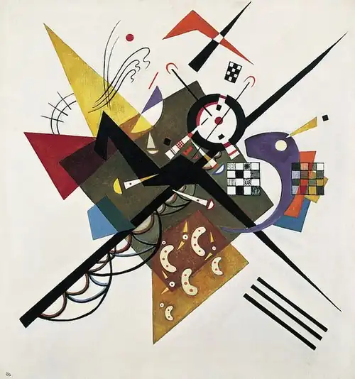 On White II by Vassily Kandinsky - 1923.
