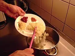 1. sweating the onions and the garlic